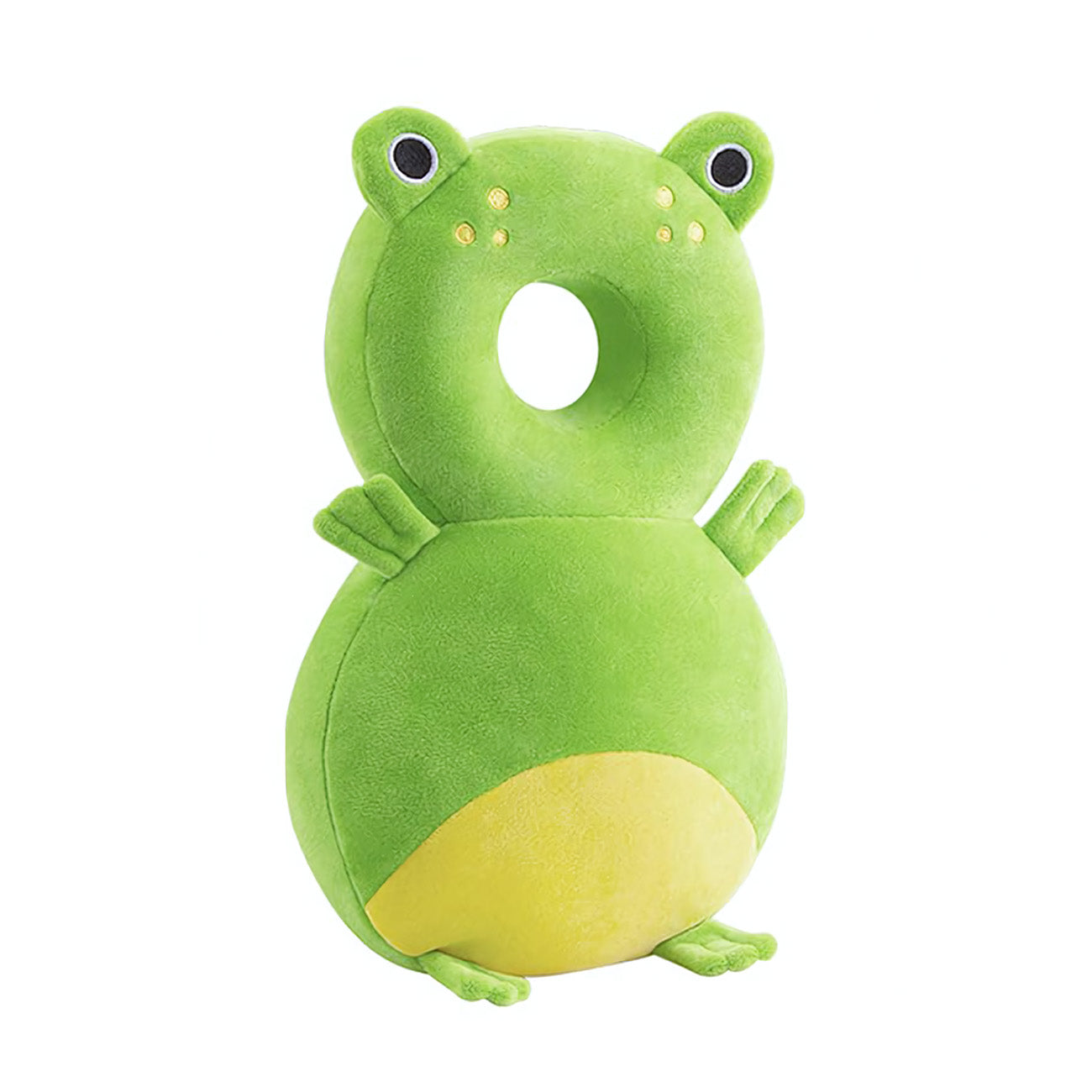 Head Protector Backpack-baby pillow-anti-fall pillow-baby protector pad-toddler backpack-infant head protection-baby fall cushion-frog main