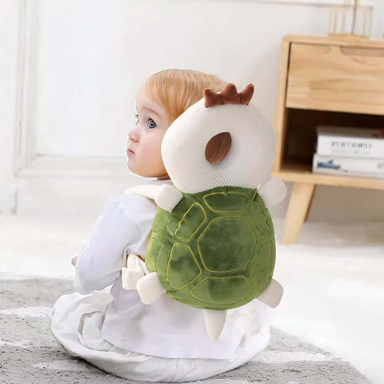 Head Protector Backpack-baby pillow-anti-fall pillow-baby protector pad-toddler backpack-infant head protection-baby fall cushion-turtle baby