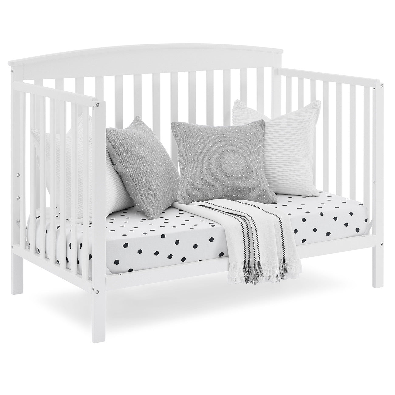 6-In-1 Convertible Baby Crib-crib bed-baby crib-baby bed crib-nursery-first bed-newborn bed-baby sofa