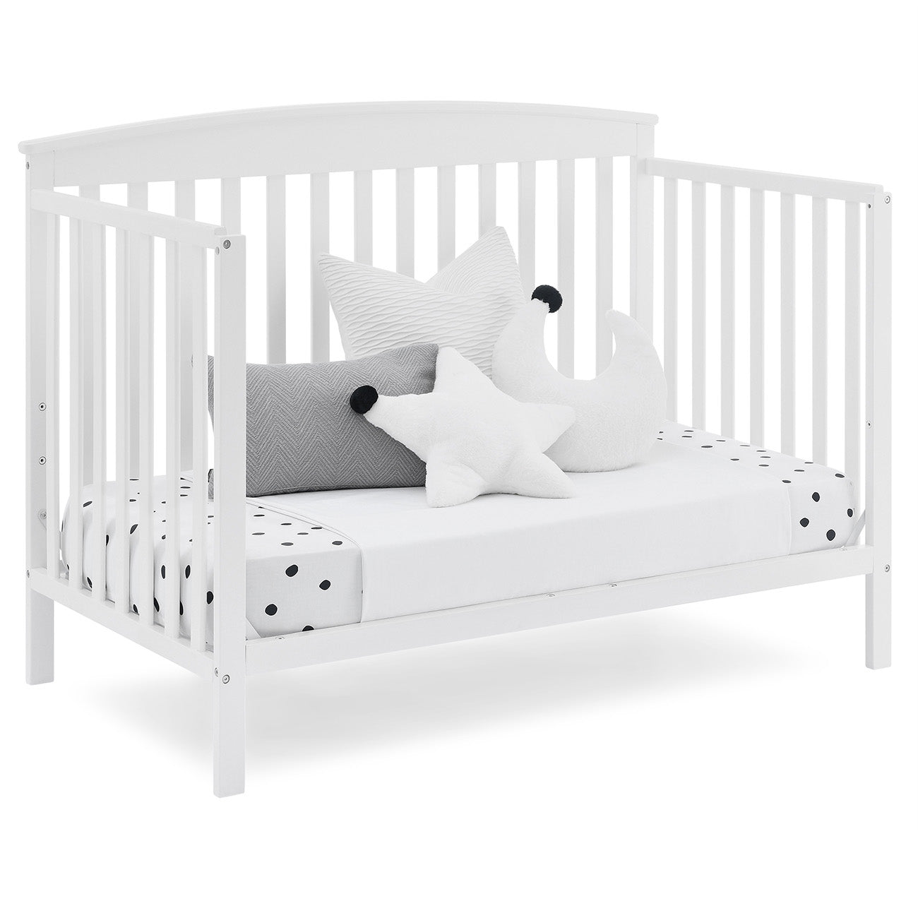 6-In-1 Convertible Baby Crib-crib bed-baby crib-baby bed crib-nursery-first bed-newborn bed-baby sofa new