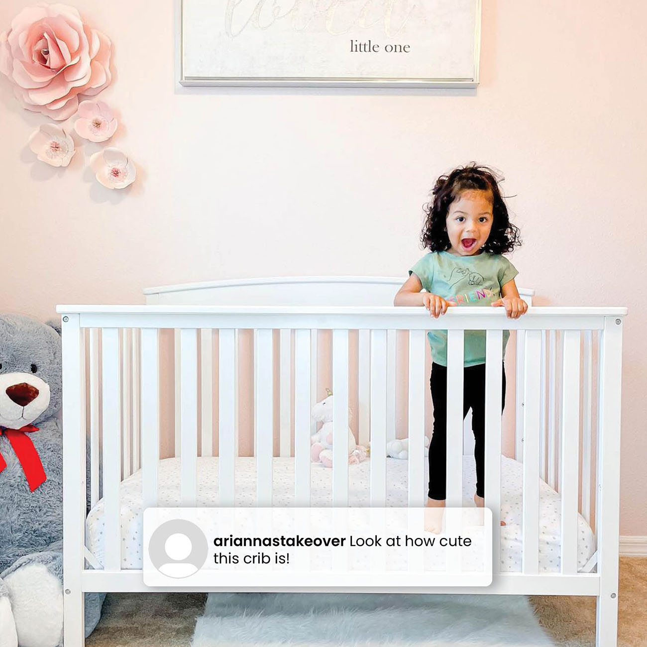 6-In-1 Convertible Baby Crib-crib bed-baby crib-baby bed crib-nursery-first bed-newborn bed-toddler