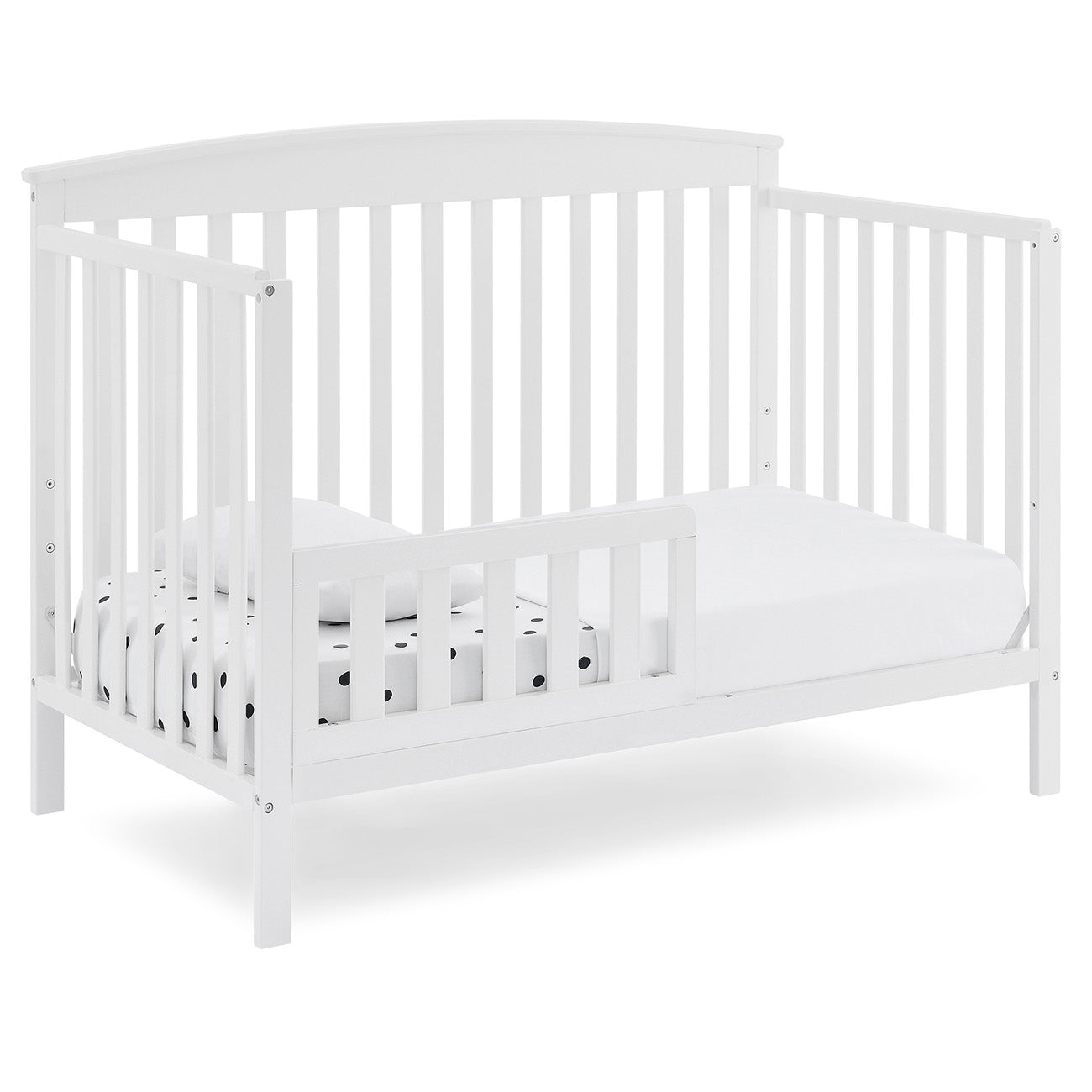 6-In-1 Convertible Baby Crib-crib bed-baby crib-baby bed crib-nursery-first bed-newborn bed-toddler bed with rails