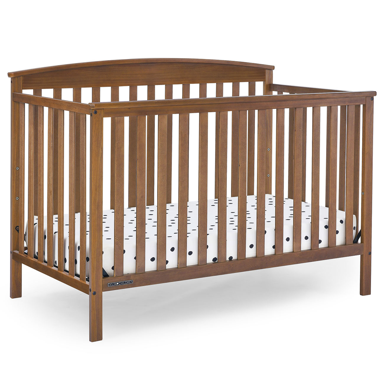 Crib Bed for Every Stage: Hanover 6-in-1 Convertible Baby Crib (4 Colors)