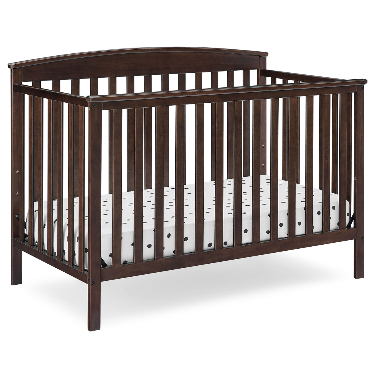 Crib Bed for Every Stage: Hanover 6-in-1 Convertible Baby Crib (4 Colors)