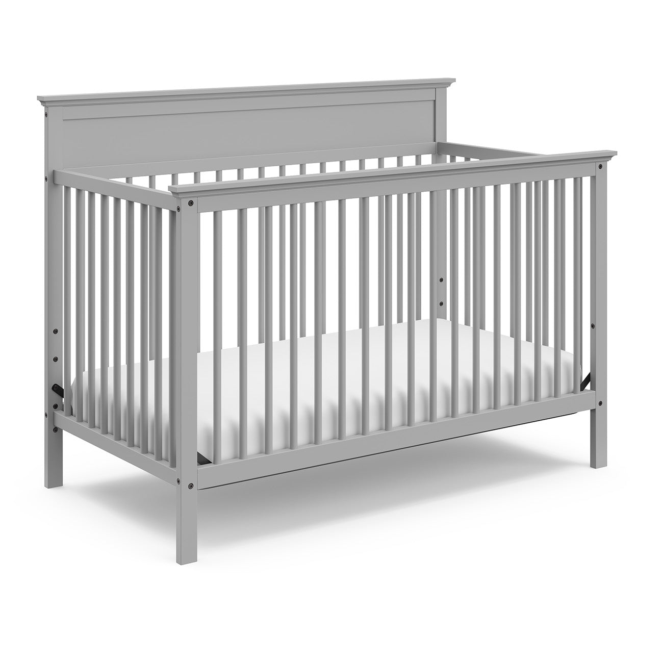 Crib Bed That Grows with Your Baby: The Horizon 5-in-1 Convertible Crib (3 Colors)