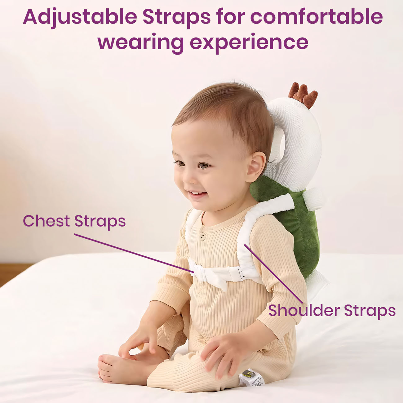 Head Protector Backpack-baby pillow-anti-fall pillow-baby protector pad-toddler backpack-infant head protection-baby fall cushion