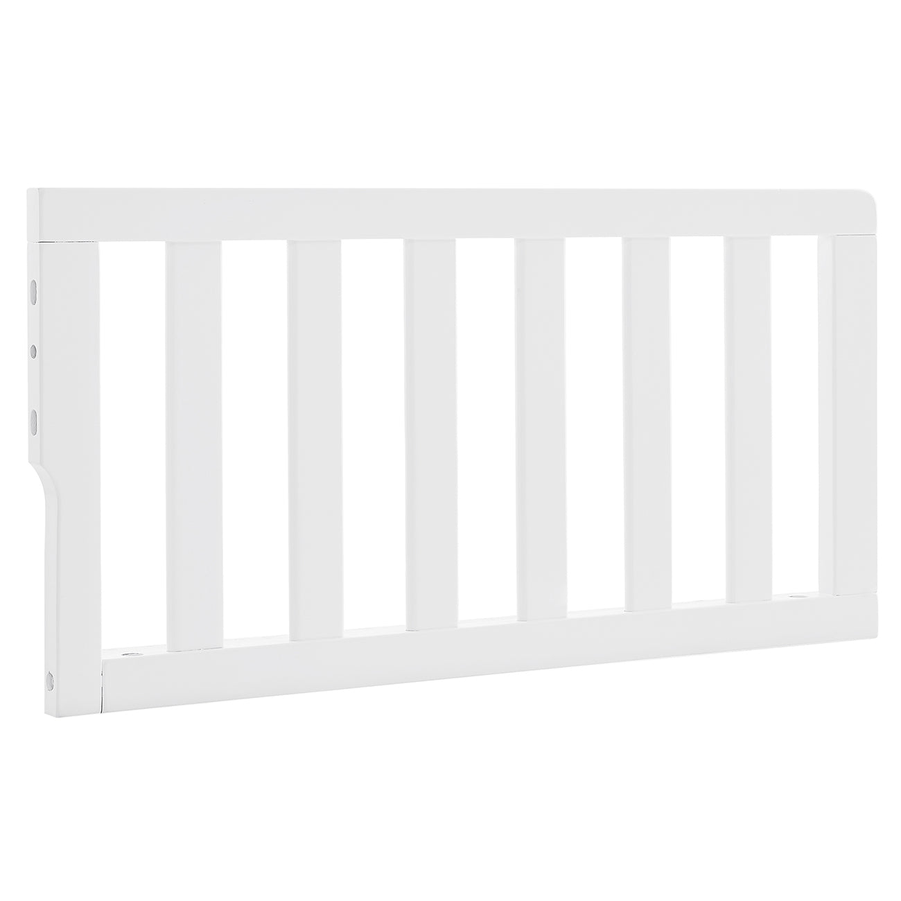 Toddler Guardrail-Greenguard Gold Certified-toddler rail-toddler crib-main white