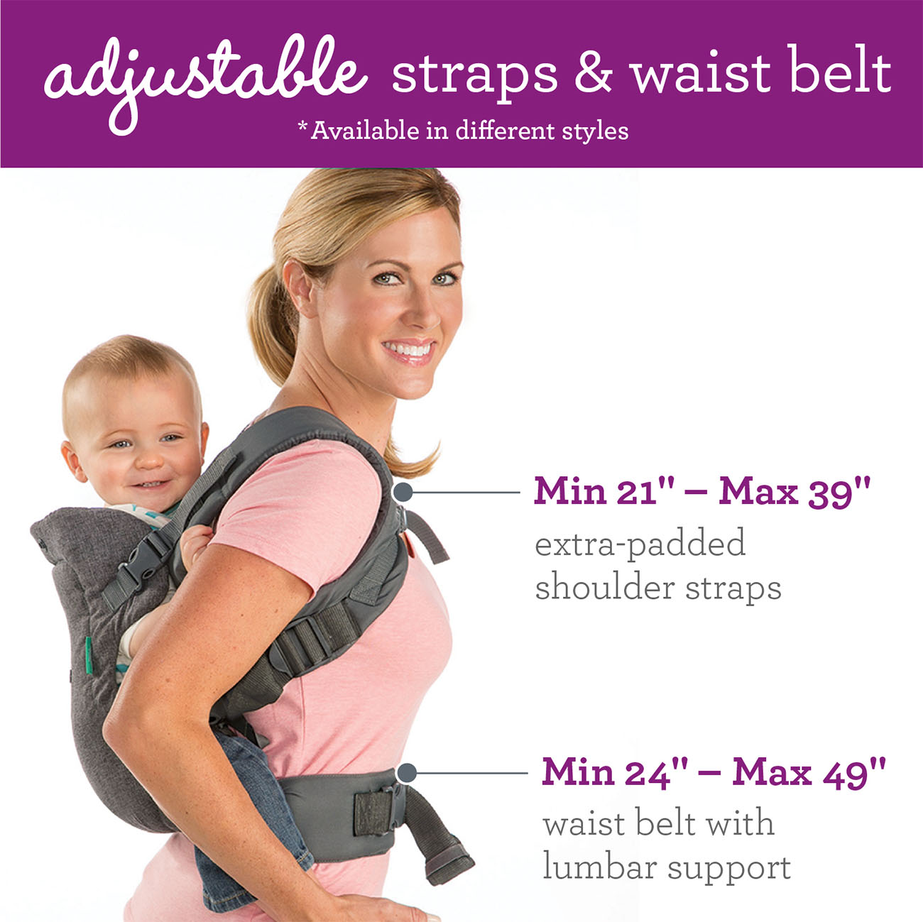 baby carrier-baby carry-newborn carrier-baby-toddler carrier-baby seat-height