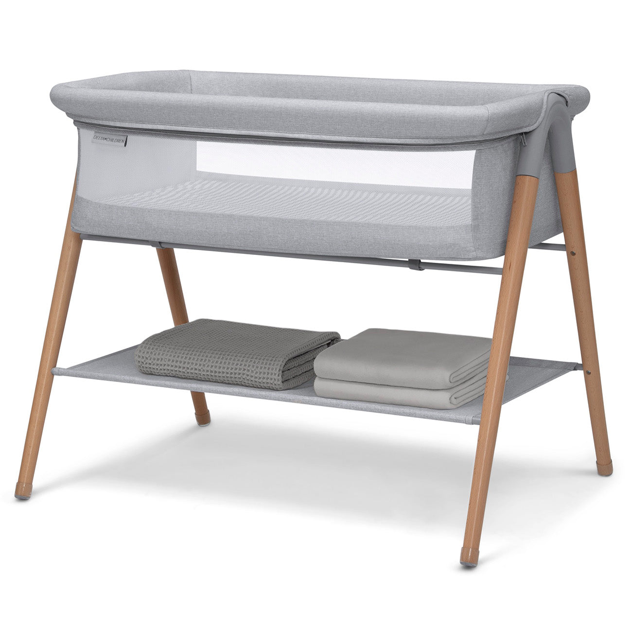 baby bed bassinet-bassinet sleeper-delta children-baby bed-baby crib-top side