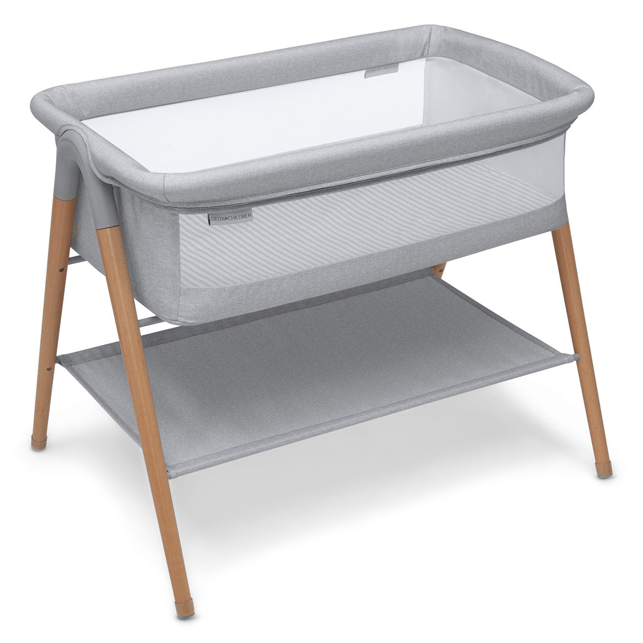 baby bed bassinet-bassinet sleeper-delta children-baby bed-baby crib-white