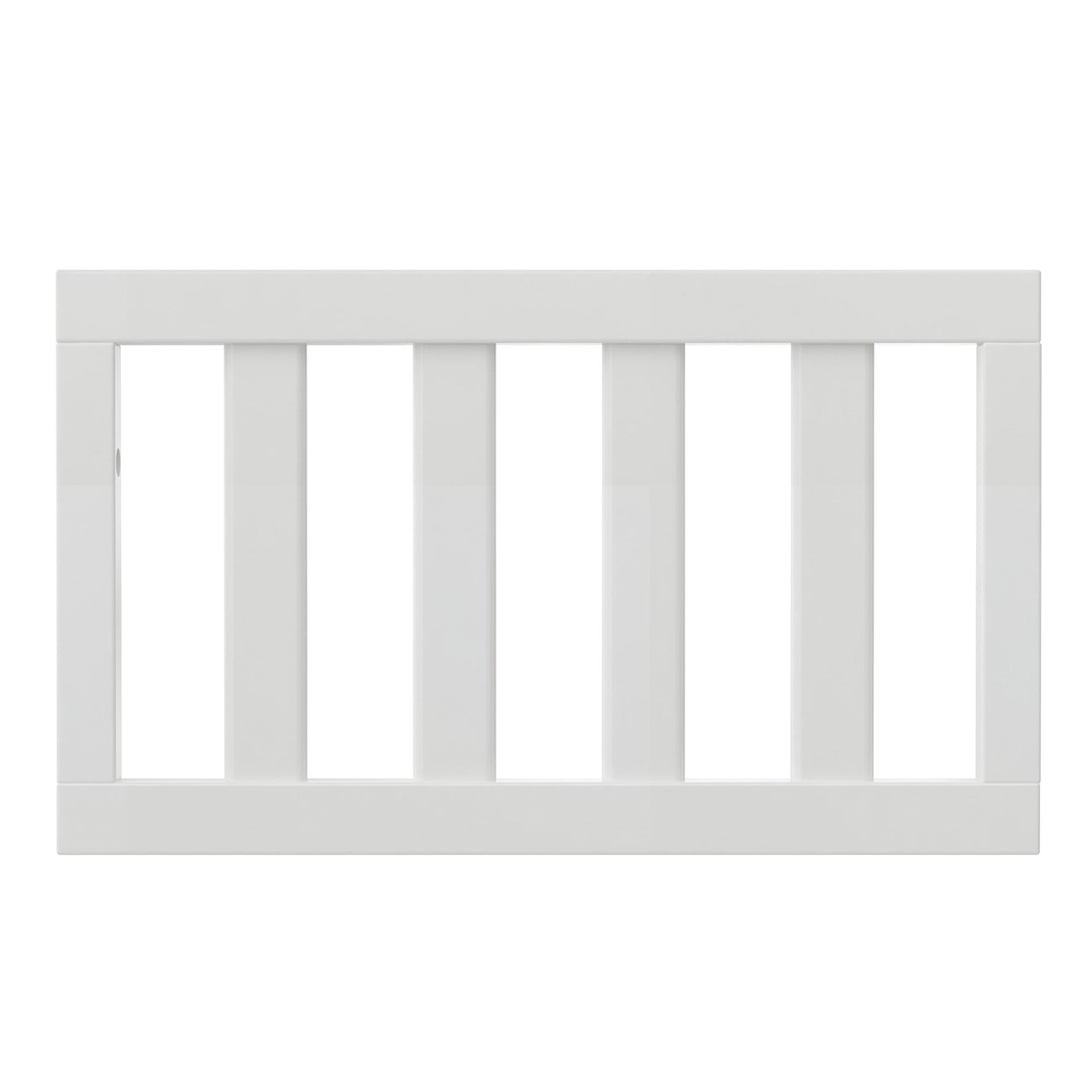 crib bed-Convertible Adele Daybed and Toddler Rail-baby crib rail-white main