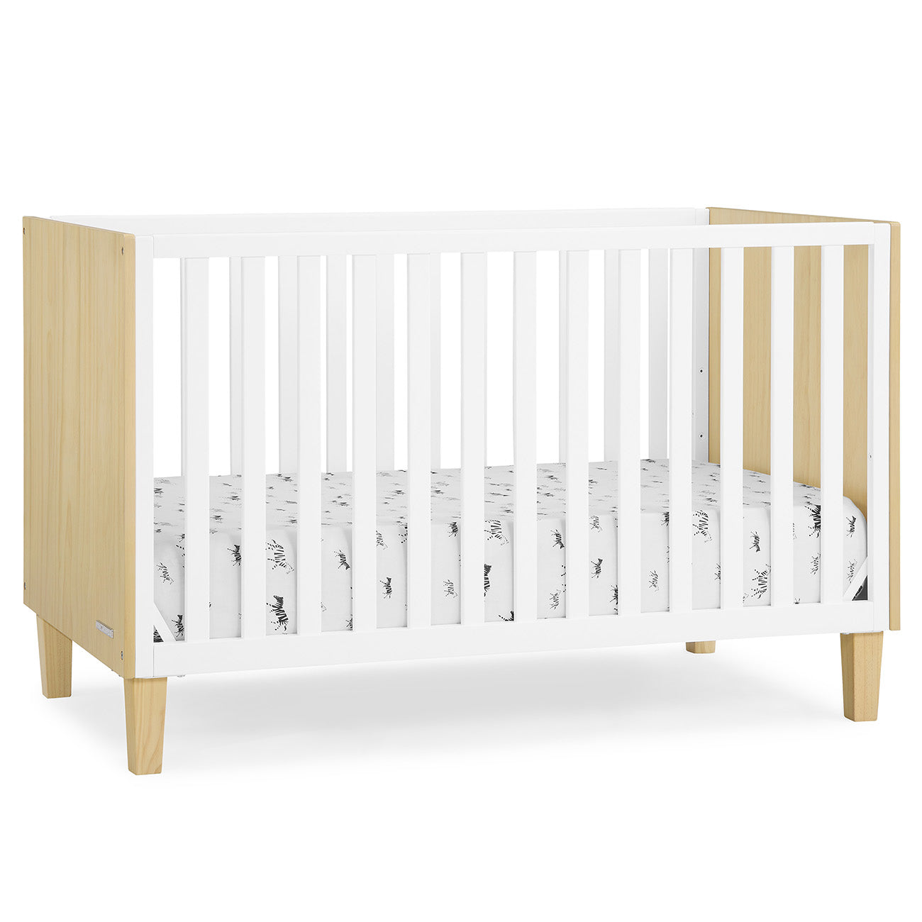 crib bed-baby bed-baby crib-toddler bed-sonny-delta children bed-main white brown