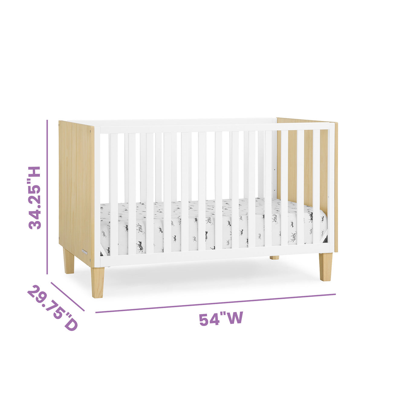 crib bed-baby bed-baby crib-toddler bed-sonny-delta children bed-white-size